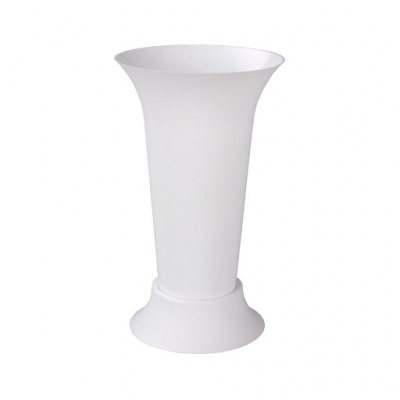 Ваза для цветов под срезку 3л d185, h185 (белая) М5350 (12)