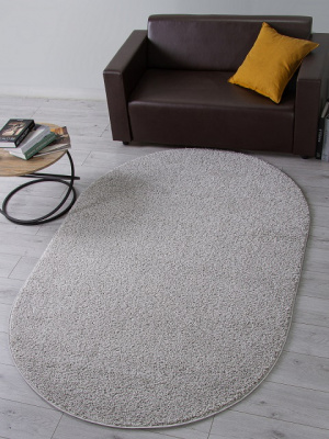 Ковер MAKAO 2,0*3,0 овал S600 LIGHT GRAY