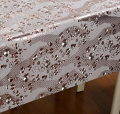 0086Y Клеенка Tango "Metallic" на тканой основе 1,4м*20м (20) серебро