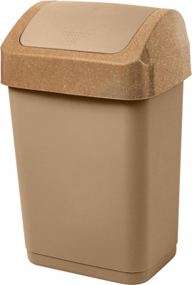 Контейнер (урна) для мусора Wood 25 л бежевый SC480411624 (6)