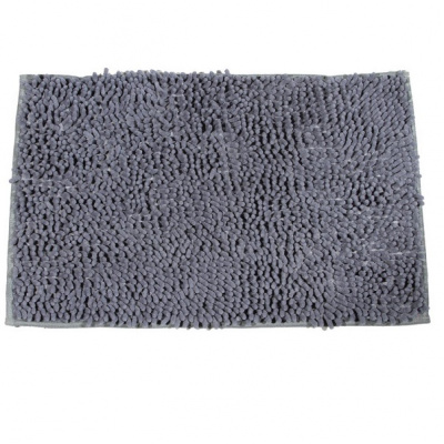 Коврик "Макароны" 1шт 50*80 (темно-серый)