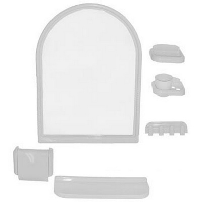 Набор для ванной Савона-2003 (серый) 7 предметов