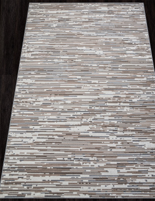 Ковер SIERRA 0,6*1,1 прямой F352 CREAM-BLUE