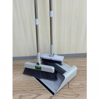 Совок+щетка "Ленивка" две щетки KXY-TS3 (1/24) Zalel