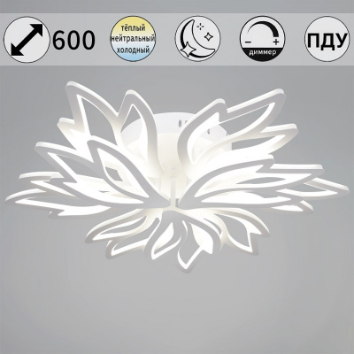 09862-0.3-6+3 WH 180W ПДУ Cветильник светодиодный (1)