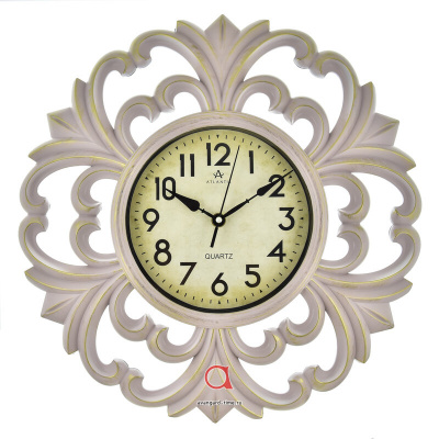 326-5 pink bronze 400x40x400мм Часы настенные Atlantis