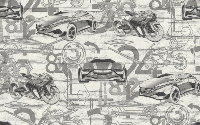 Обои 70396-14 "Форсаж" (6) Аспект