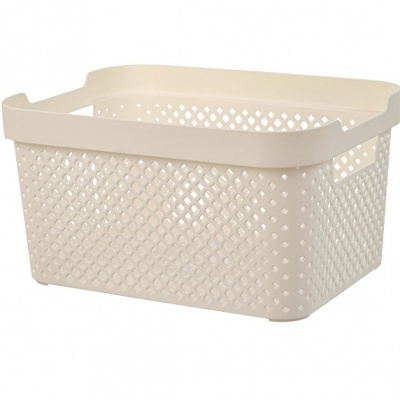 Корзина для хранения Plast Team STOCKHOLM, 5 л молочный туман PT501711048 (24) 