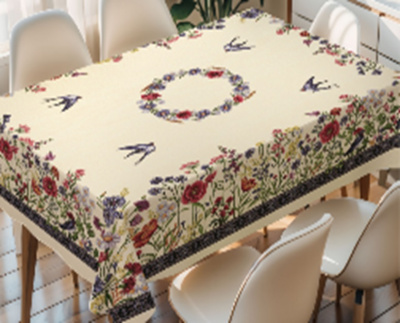 1404-1 Скатерть OXFORD на тк/осн. 1,23*1,50м (20шт)