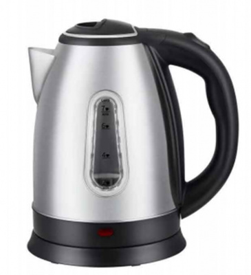 Чайник эл. MAXTRONIC MAX-506 1500Вт 1,8л диск, корпус, нерж.сталь