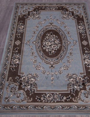 Ковер SIERRA 0,8*1,5 прямой 5444 BLUE BROWN