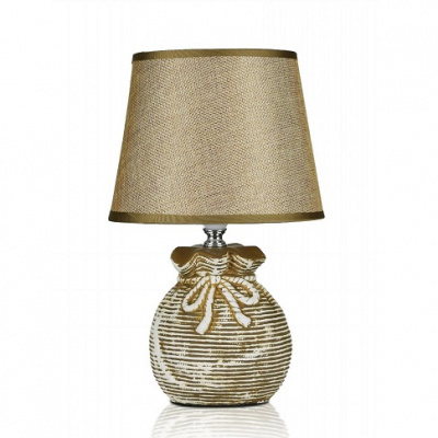 8261В-HS light brown+light brown shade Н30см Лампа настольная (1)