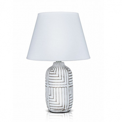 8313B-HS middle white E14 250*250*390мм Лампа настольная (1)