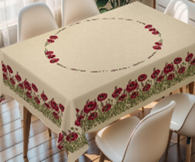 1402-1 Скатерть OXFORD на тк/осн. 1,23*1,50м (20шт)