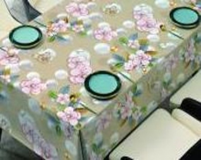 AS-612 Клеенка PARADISE 3D эффект (глянец) на тканой основе 1,37м*20м (20)