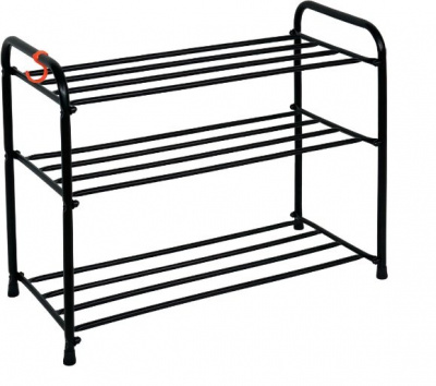 Подставка для обуви "Альфа 23" (65х30х40см) черный (ЗМИ) ПДОА 23 Ч