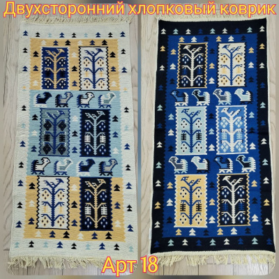 Коврик ZALEL "VOSTOK 18" 1шт (60*120) с бахромой