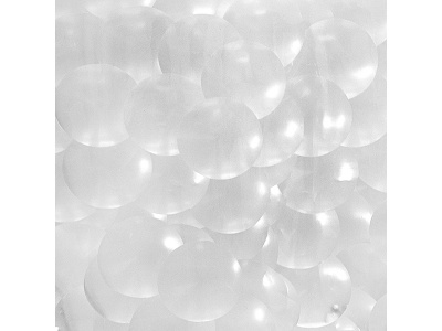 Штора для ванны "Кристалл" PEVA 3D прозрачная 180х180 (16) пузыри 10018-1