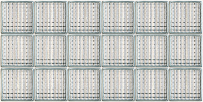 Панель ПВХ листовая 0,3мм Мозайка Стеклоблоки 0,95*0,48 [79]