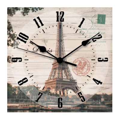 90902005 D285х285мм Часы настенные МДФ TROYKATIME