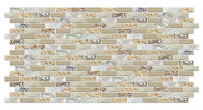 Панель ПВХ листовая 0,3мм Мозайка АСТЕРИЯ 0,955*0,480