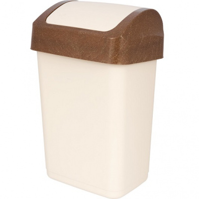 Контейнер (урна) для мусора Wood 12 л сливочный/бук SC480311000 (7)
