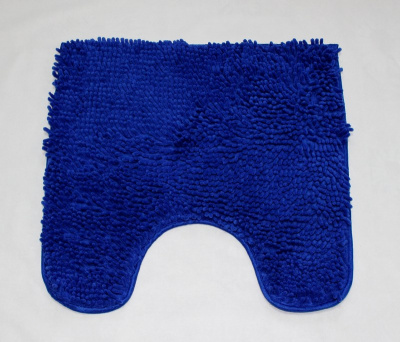 Коврик "Макароны" U-type 50*50 (синий)