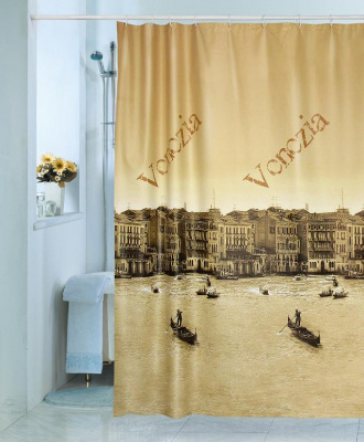 Штора для ванны ПВХ AQUA-PRIME AQP.07.002D1 180х180см (Тайвань)