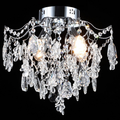 27620-0.3-4+4 CH+CLARE E14+LED Cветильник потолочный с хрусталём (1)