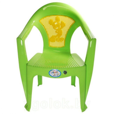 Кресло детское "Микки" Э-168 салатовое