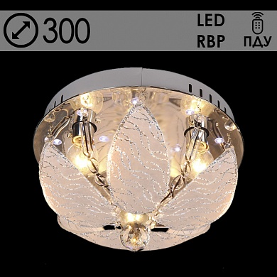 55541/300 CR 3х40W E14 LED-RBP ПДУ d300 Светильник потолочный (1)