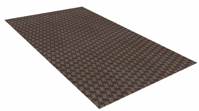 Ковровая дорожка icarpet Твой коврик МЕРЕЖКА ТЭМ 1,0*15м мокко 02