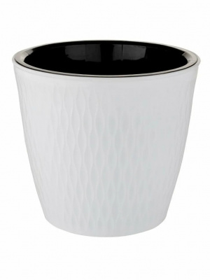 Кашпо "Kerama" 4,6л белый Э-496 (24)