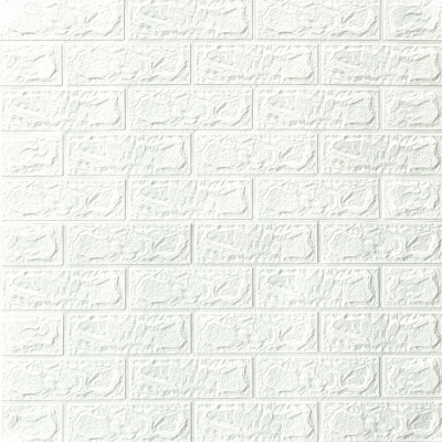 3D Панель самоклеящаяся GRAILY GR-Z1 Кирпич белый 70*77*3мм (25!!!)