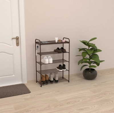 Подставка для обуви "Альфа 25" (65х30х95см) медный антик (ЗМИ) ПДОА 25 М