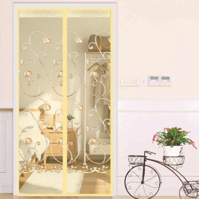 Штора антимоскитная для двери на магнитах DX image XH-04 BEIGE 100х210 (20)