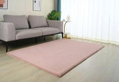 Ковер RABBIT PREMIUM 0,8*1,5 прямой MS1000 PINK