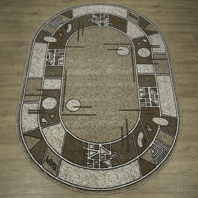 Ковер ЛАЙЛА ДЕ ЛЮКС 3,0*5,0 овал 15804_10822