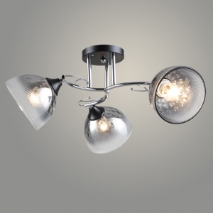 4315/3 CH+BK 3x60W E27 d580 h230 Светильник потолочный (6)
