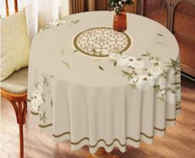 1301 Скатерть SILK DUPONT с тиснением на тканевой основе 10шт/рул. (140*140см) (10)