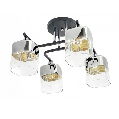 2434B/4 BLK+CR Е27 40W Cветильник потолочный (4)