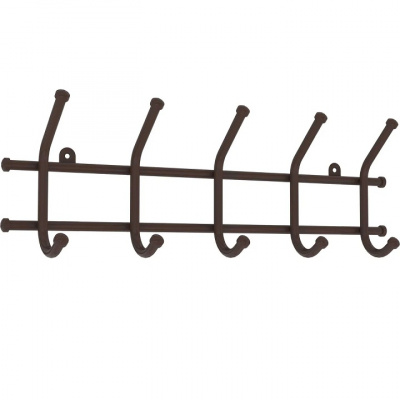 Вешалка настенная "Норма 5" коричневый (ЗМИ) ВН 24 КОР