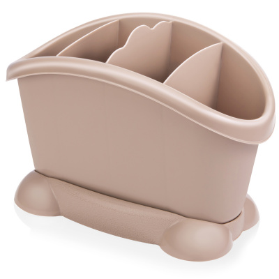 Подставка для столовых приборов (серо-бежевый) Э-030 (24) Подставка для столовых приборов (серо-бежевый) Э-030 (24)