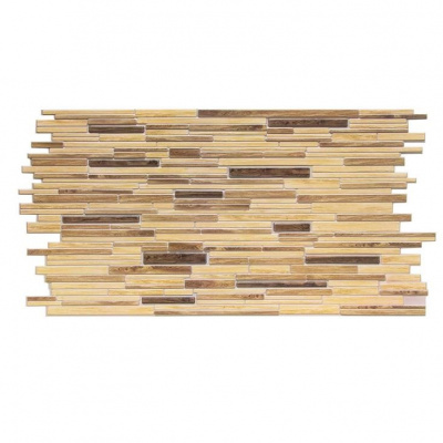 Панель ПВХ листовая 0,4мм Декоративный брус Дуб 0,95*0,48