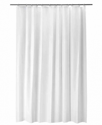 Штора для ванны Альфа-Стиль п/эт. Мамонтенок чистолюб Белая 180х180 (1/40)