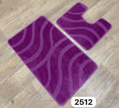 Коврик CONFETTI MAXIMUS 2шт 50*80см (14мм) №512 cherry bubble