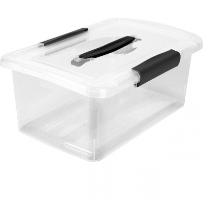 Ящик для хранения Keeplex Vision с защелк.и ручкой 7л 35х23,5х14,8см прозр.кристалл KL252211999 (6)