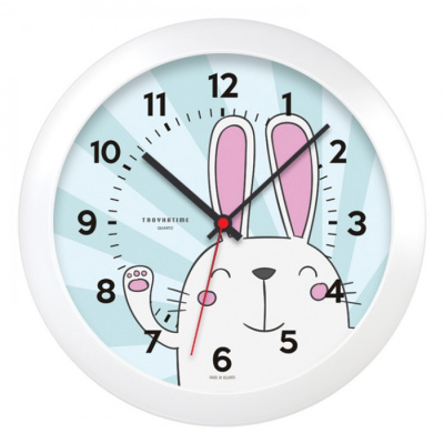 11110031 белый D290мм Часы настенные TROYKATIME