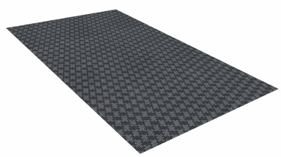 Ковровая дорожка icarpet Твой коврик МЕРЕЖКА ТЭМ 0,8*15м серый 01
