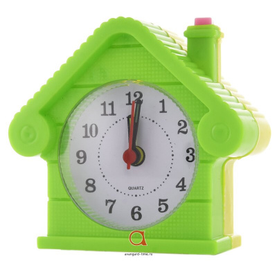 Будильник La Minor 8012-2 зеленый 90x85x42мм